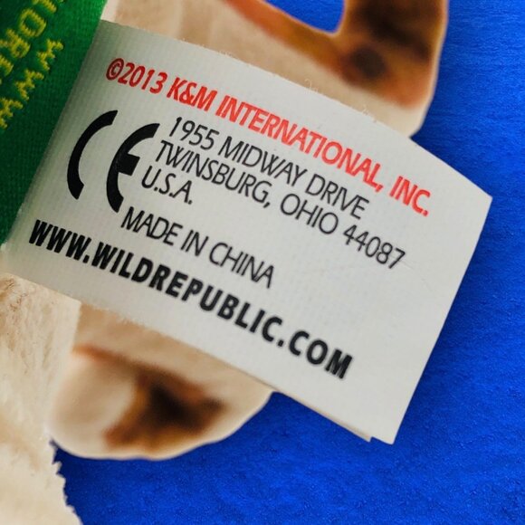 Wild Republic 8" Octopus 2013 Stuffed Animal Realistic Plush - Picture 9 of 9